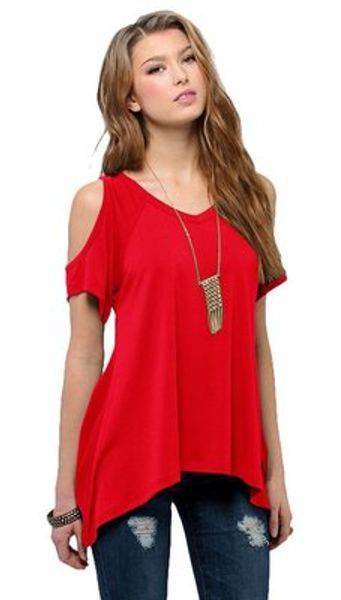 

new fashion t shirt women off shoulder solid color women clothes summer casual short sleeve tee, White