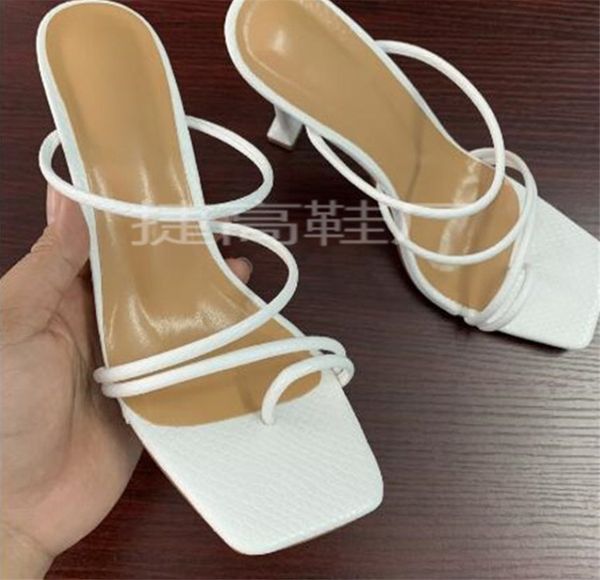 

2colors new summer sandals stiletto heels for women high heels ph-cfy20061840, Black