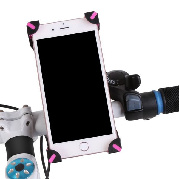 

universal bracket clip bracket for iphone for samsung adjustable bicycle mobile phone holder stand send