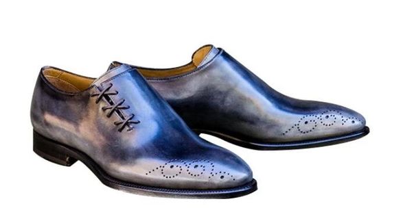 

men leather shoes low heel casual shoes dress brogue spring ankle boots vintage classic male casual f24, Black