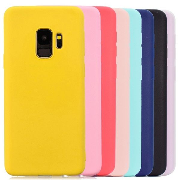 

multicolor silicone phone case cover for samsung galaxy s6 s7 s8 s9 edge j3 j5 j7 j4 j6 a3 a5 a7 a6 a8 plus 2016 2017 2018 case