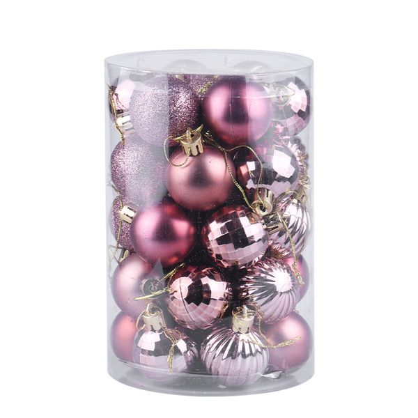 

christmas party decorative colorful ball shatterproof ornaments baub tree pendants hanging set