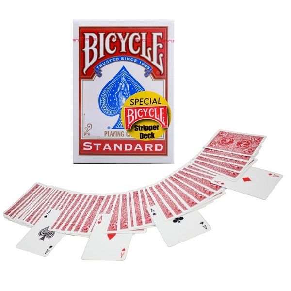 

bicycle stripper playing cards collectable poker uspcc limited edition deck magic card games magic tricks props for magician, Black;blue