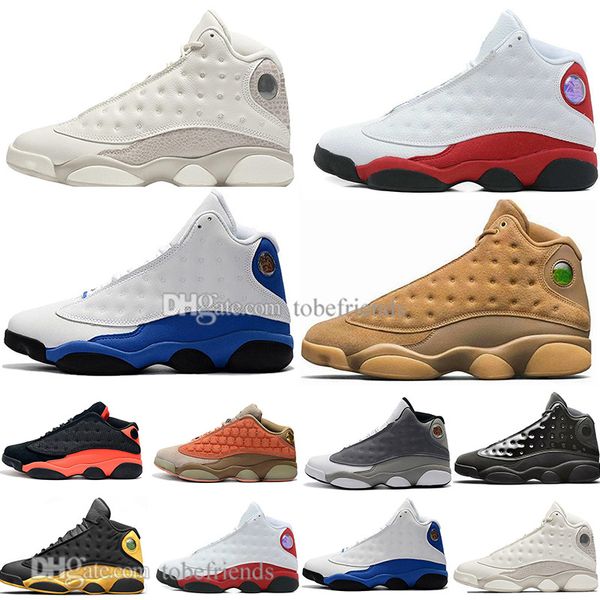 

13 13s cap and gown terracotta blush mens basketball shoes atmosphere grey black infrared flints bred men sports sneakers designer outdoor