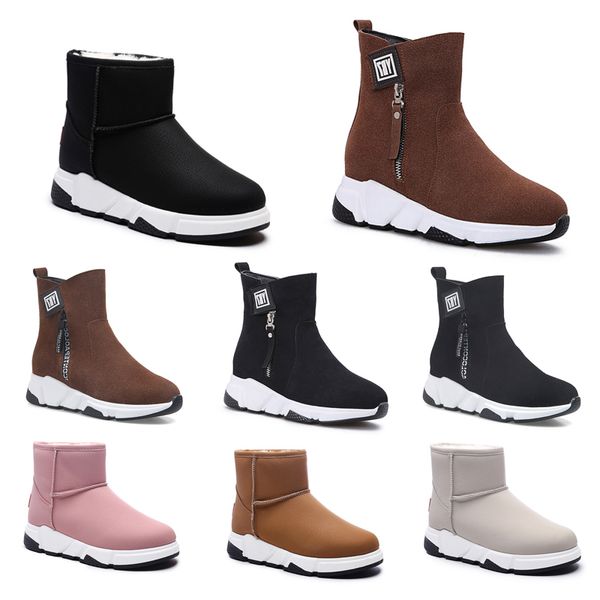 

non-brand designer shoes speed trainer casual sock shoe brown black pink beige flat fashion women runner socks sneakers 36-40 style #303