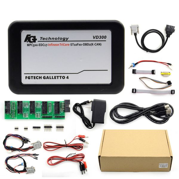 ] Nuovo arrivo V54 FGTech Galletto 4 Master BDM-TriCore-OBD Funzione FG Tech V54 VD300 Programmatore ECU multilingue