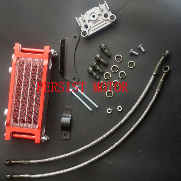 

oil cooler radiator engine dirt bike pitbike stunt atv monkey kayo stunt irbis cr crf 125cc 140cc