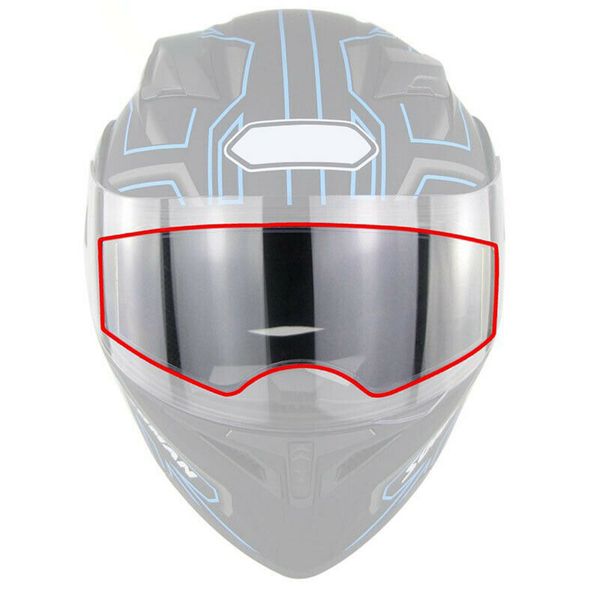 

transparency anti fog lens visor universal practical clear motorbike helmet waterproof easy install film sticker accessories