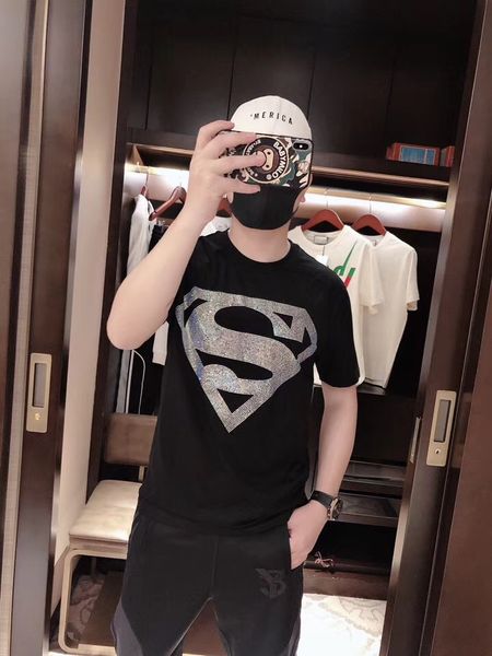 

2020 хоп мода 3d череп печати мужчины футболка 100%хлопок медуза повседневная slim fit с коротким рукавом топы тройники высокое качество тре, White;black