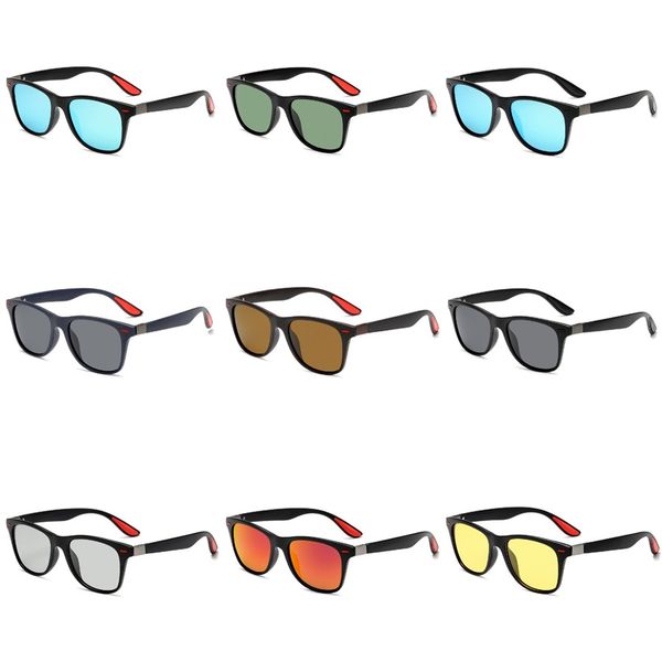 

barcur new retro aluminum magnesium sunglasses polarized lens vintage eyewear accessories sun glasses driving men round sunglasses #835, White;black