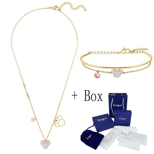 

2019 fashion new original female bracelet shiny good eyes lovely pink bow my a playful female bracelet for a special one, Black