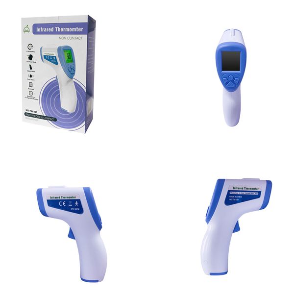 

wholesale digital forehead measurement temperature infrared thermometer baby non-contact forehead body surface temperature instrument