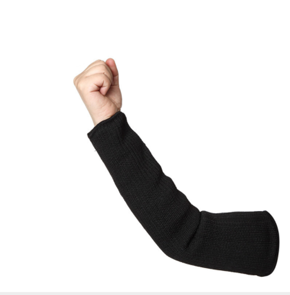 

bump cut-resistant steel wire arm guard anti-cut anti-knife defensive protective clothing bracer arm guard tactical protective, Black