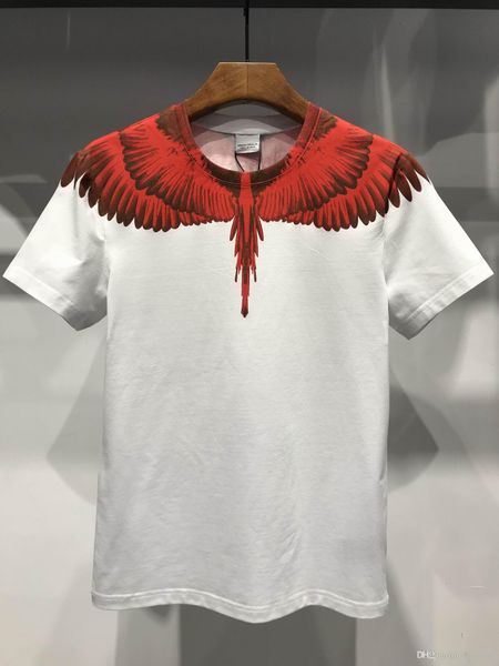 

свободный транспорт из высококачественных хлопчатобумажных футболок летних, 2018, европейские и американская короткие рукава футболки моды и, White;black