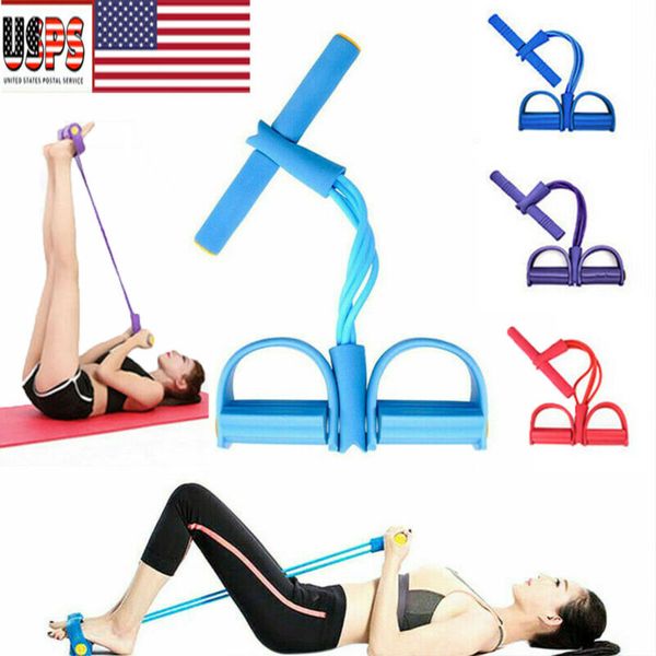 

multi-function body stretch arms legs tension rope fitness pedal exerciser sport home exercise