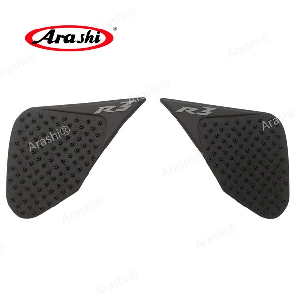 

arashi for yamaha yzf r3 2014-2016 tank pads stickers anti slip gas knee grip pad protector motorcycle yzf-r3 2014 2015 2016
