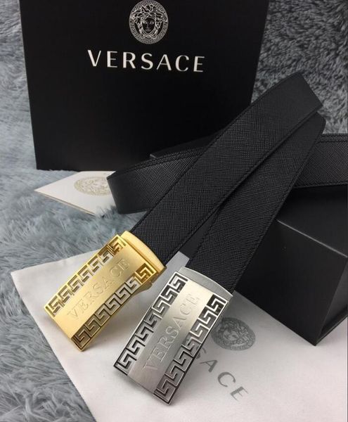 

versace belt medusa мода пояса из натуральной кожи для женщин унисекс дизайнерская роскошь горный хрусталь пряжка ремень мужчины высокое кач, Black;brown
