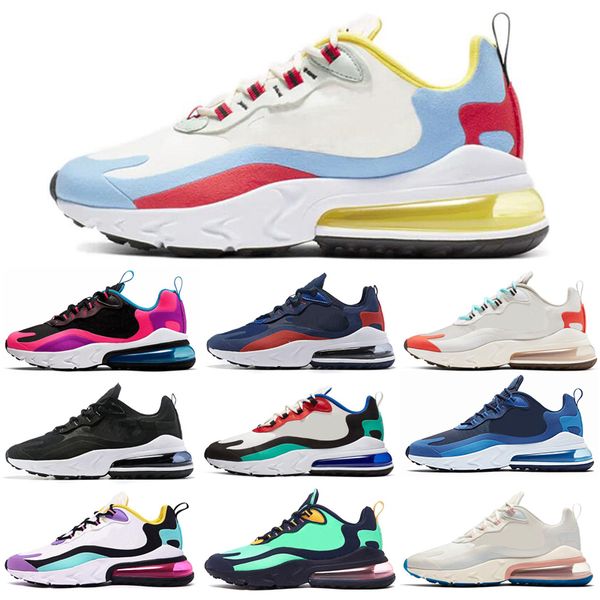 

wholesale 2019 react casual running shoes mens trainers sports sneakers electro green outdoors size eur36-4
