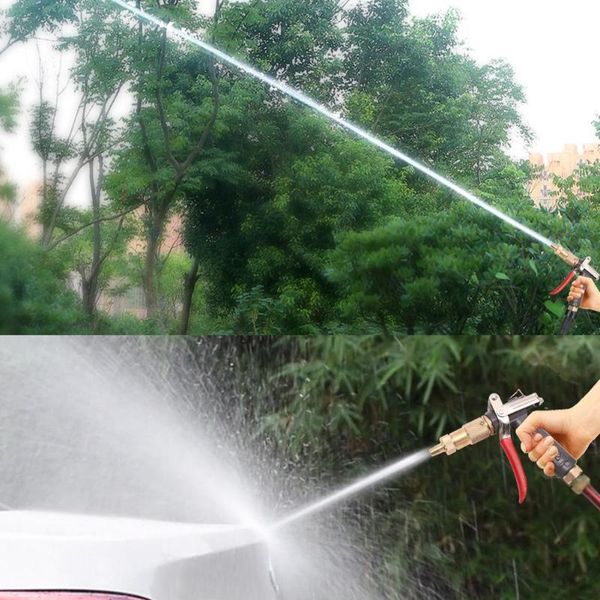

high pressure power water gun car washer water jet garden washer hose nozzle sprayer watering spray sprinkler cleaning tool