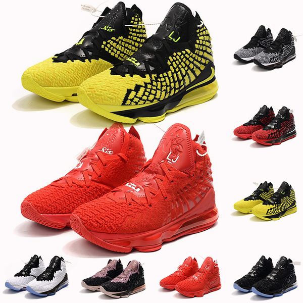 

james mens basketball shoes equality oreo bred lebrons 17 lebron xvii battleknit designer cushion baskets lbj sports sneaker men trainers
