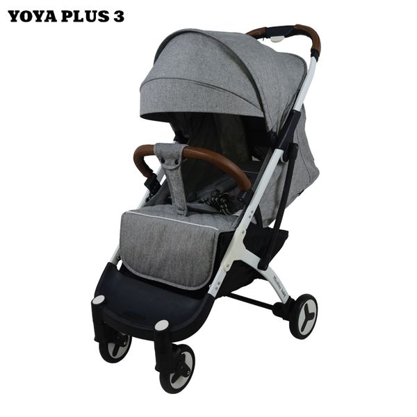

plus3 baby stroller foldable light weight can sit, can lie down russia post