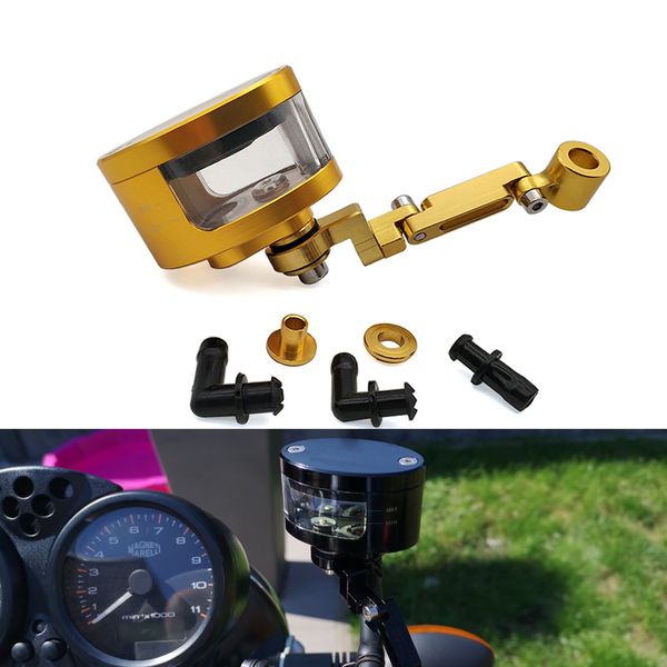 

cnc motorcycle brake fluid oil reservoir cup tank +support bracket for crf450r crf250x crf450x crf 450r 250x 450x 450 250