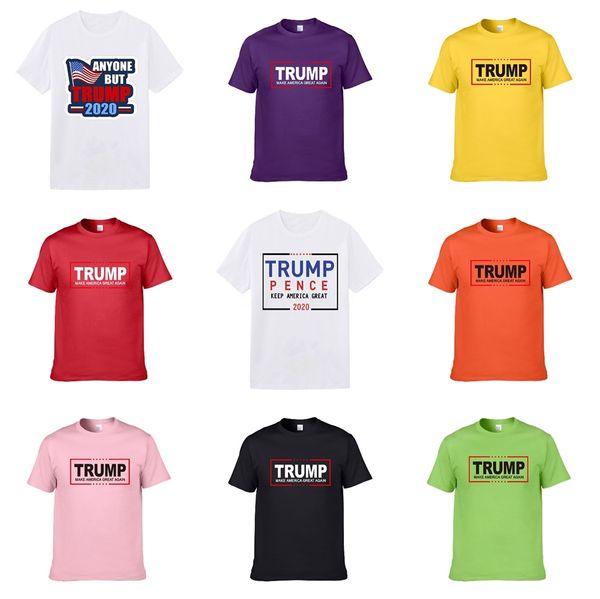 

19ss mens designer trump t shirts tee from designer brandboss summer short sleeve tshirt mens shirts #867, White;black