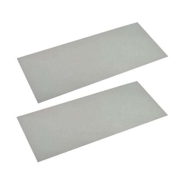 

2pcs waterproof inflatable boat/dinghy/rib mid grey pvc repair patch (37x15cm