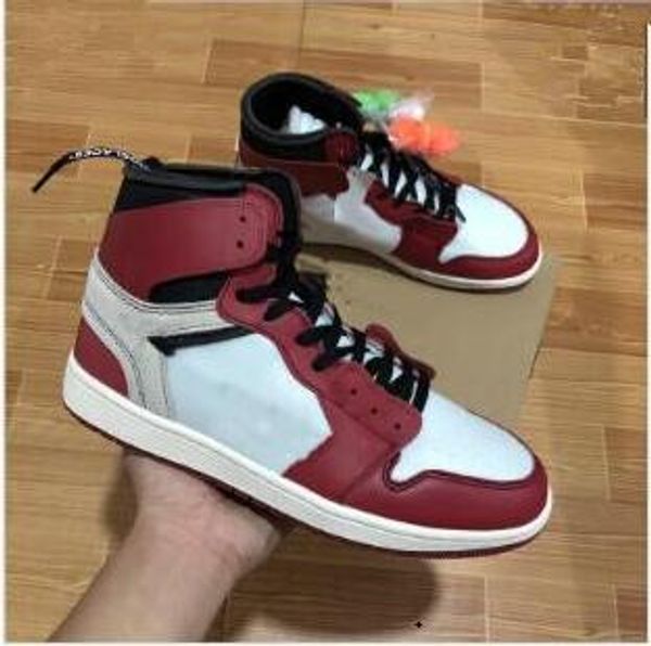 

sale with box new 1 chicago red north carolina blue unc men women basketball shoes sport sneakers size 36-46