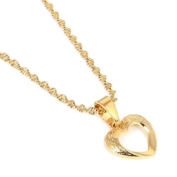 

heart pendant necklaces romantic jewelry for women girls wedding gift girlfriend wife gifts, Silver