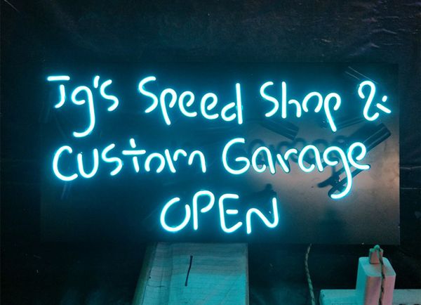 

акриловая доска jg's speed ​​shop на заказ гараж открытый неоновый свет настенная реклама развлечения украшение дисплей 17 "24" 30 "40