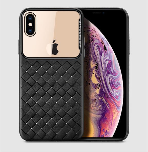

fashion toughened glass matte back hard tpu cover for iphone xs max/xs/xr/x8/8plus/7/7plus,mobile phone case,cell phones case