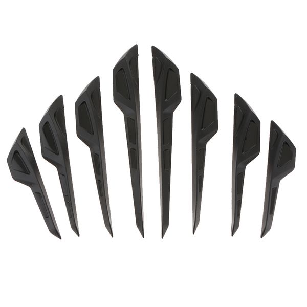 

8pcs/set universal front bumper body spoiler canards splitter fins kits