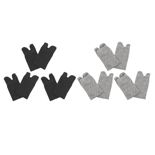 

6 pairs elastic -flop socks sandal socks japanese tabi toe socks f men women