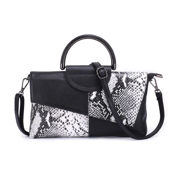 

cow leather alligator women messenger bag female strap shoulder bag criss-cross ladies' flap for woman