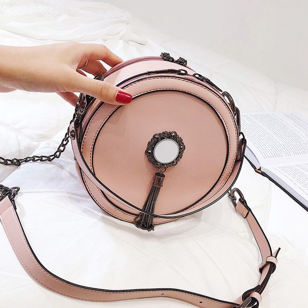 

сумка женская новая кисточка маленький юань бао цепь плечо сумка мода рука