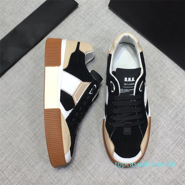 

2020 latest luxury men brand designer casual shoes men designer shoes multicolor fashion men sneaker causal shoes t06, Black