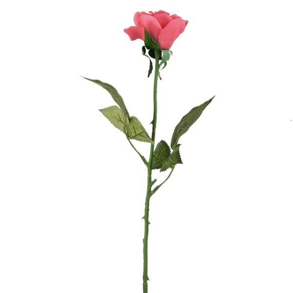 

20 heads real touch latex rose artificial daisy flowers home decor pink