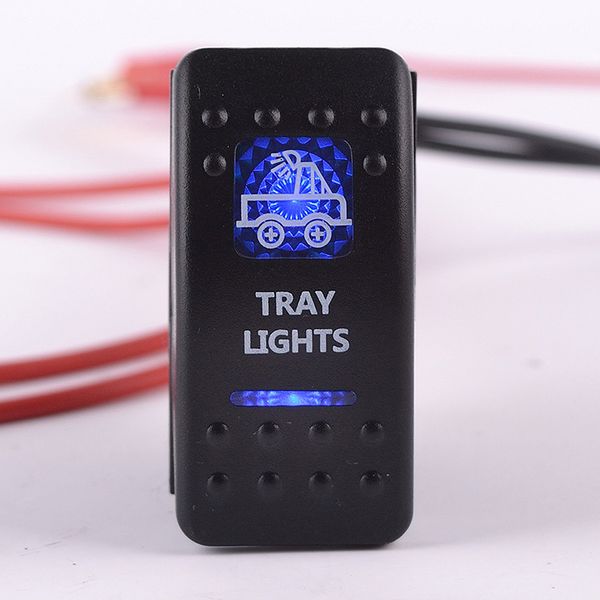 

car modified headlight conversion switch boat-shaped rocker switch fog lamp switch/car accessories 12v