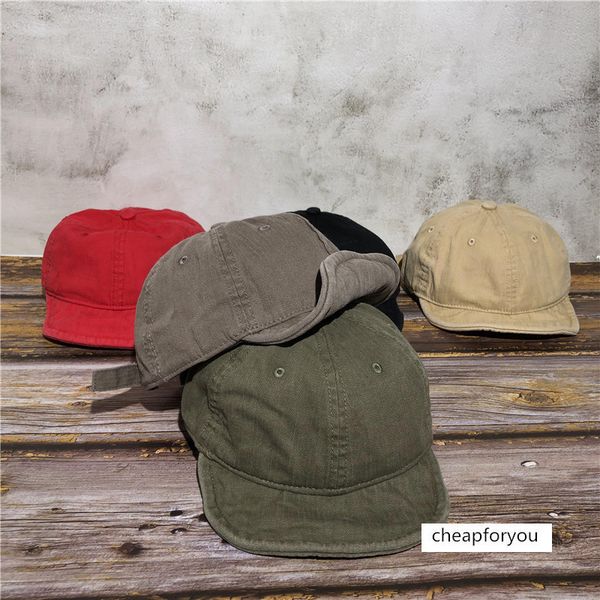 

caps japanese korean washable soft baseball bending changeable shape short brim hip-hop cap, Blue;gray