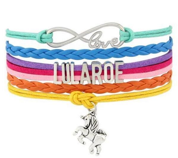 

бесконечность любовь lularoe письмо браслет лошадь charm wrap браслет дружба многослойного плетение лучезапястный сустав ювелирные изделия б, Golden;silver