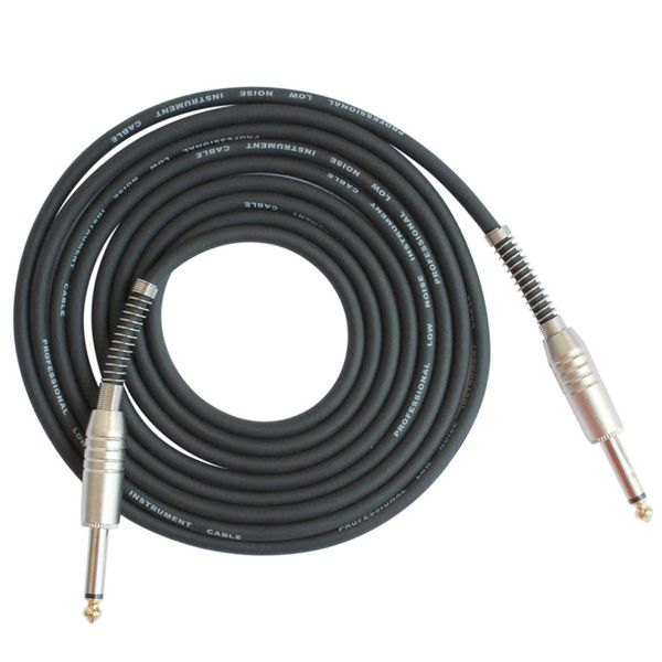 

flgw-24 mono jack гитарного кабель audio мужчины кабель провод шнур rubber copper 6,35 прямого штекер для электрических инструментов