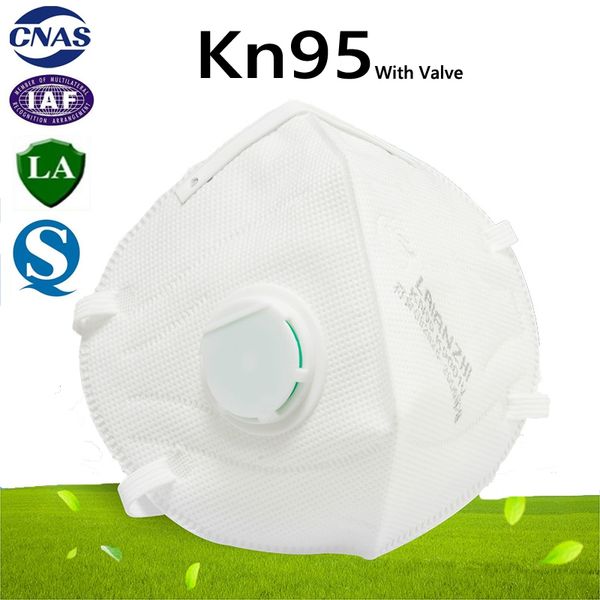 

ce kn95 kn90 mask ffp2 mask 9001v with valve anti dust protective dustproof pm2.5 face mask dhl shipping