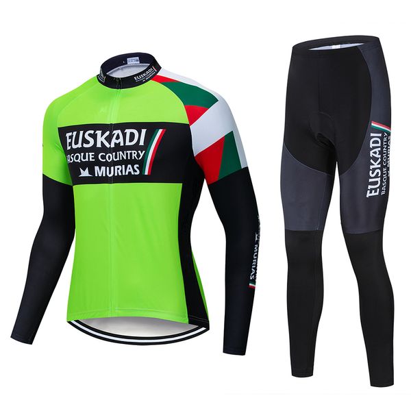 

euskadi pro team cycling clothing /road bike wear racing clothes quick dry men's cycling jersey set ropa ciclismo maillot, Black;red