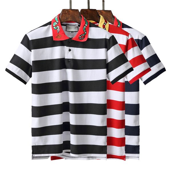 

fashion 2020 men's casual t-shirts and polo shirts 09, White;black