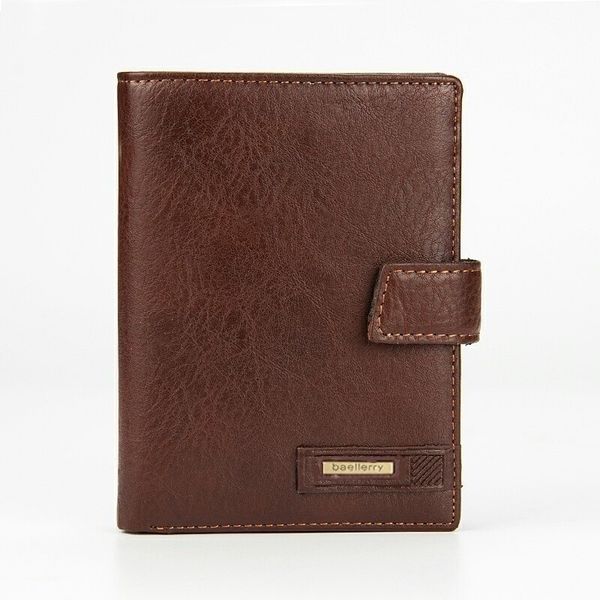 

men passport cover pouch short mini wallet business card holders male coin purse men wallets genuine leather clutch wallet, Red;black