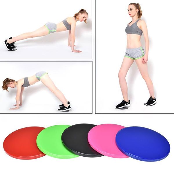 

us shipping 2pcs/lot gliding discs slider fitness disc exercise sliding plate for yoga gym abdominal core training exercise equipment