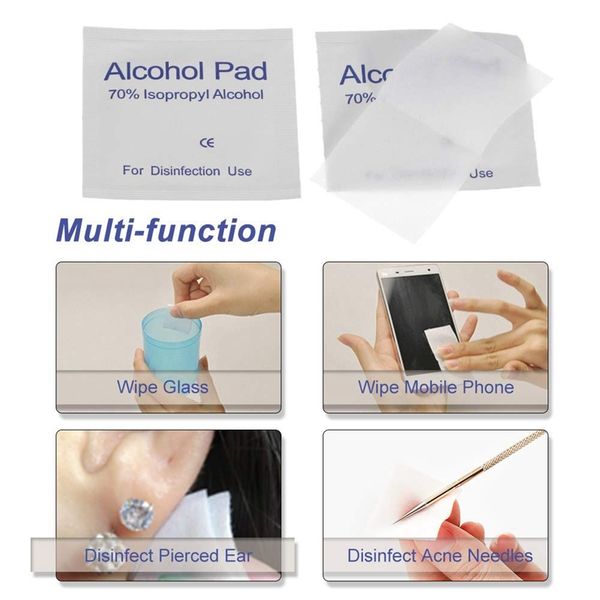 

300 piece alcohol wipes disposable disinfection preparation exchange pad antiseptic skin cleaning care jewelry mobile phone clea survival br
