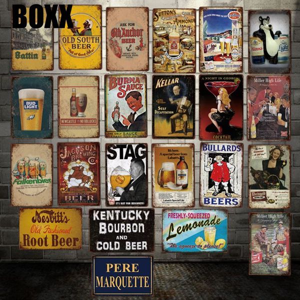 

олень булларды металлическая вывеска живопись пиво postercustom декор