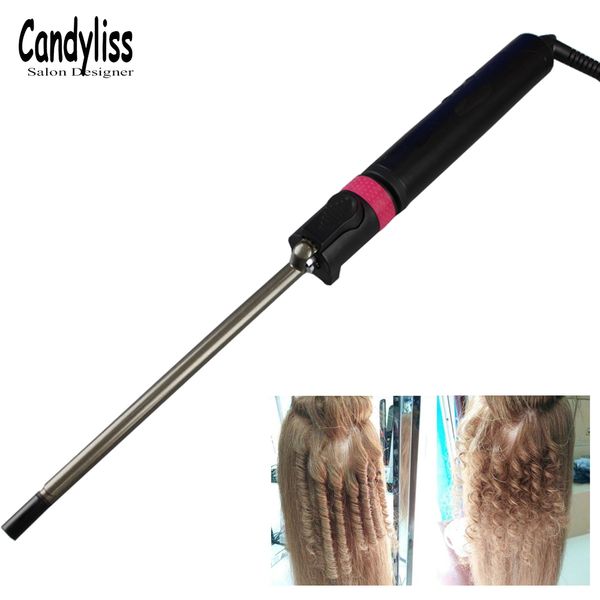 

7/9mm professional curling iron curly hair curler wand deep whole curl wave machine screw drum of hair curlers